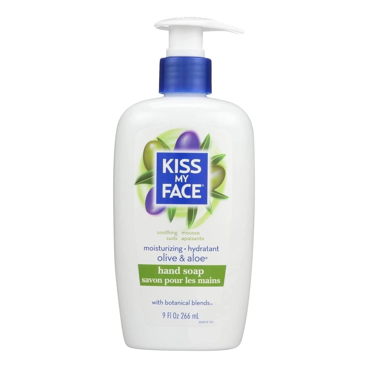 Kiss My Face Moisturizing Hand Soap, Olive & Aloe 9