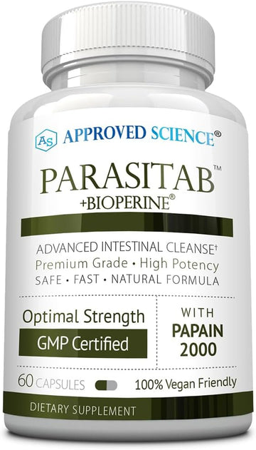 Approved Science Parasitab - Solution for Harmful Organisms - 60 Capsu
