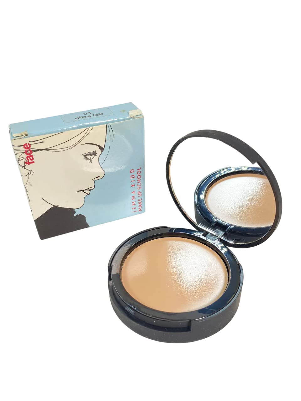 Jemma Kidd Make Up Soft Touch Creme Foundation, Ultra Fair 1