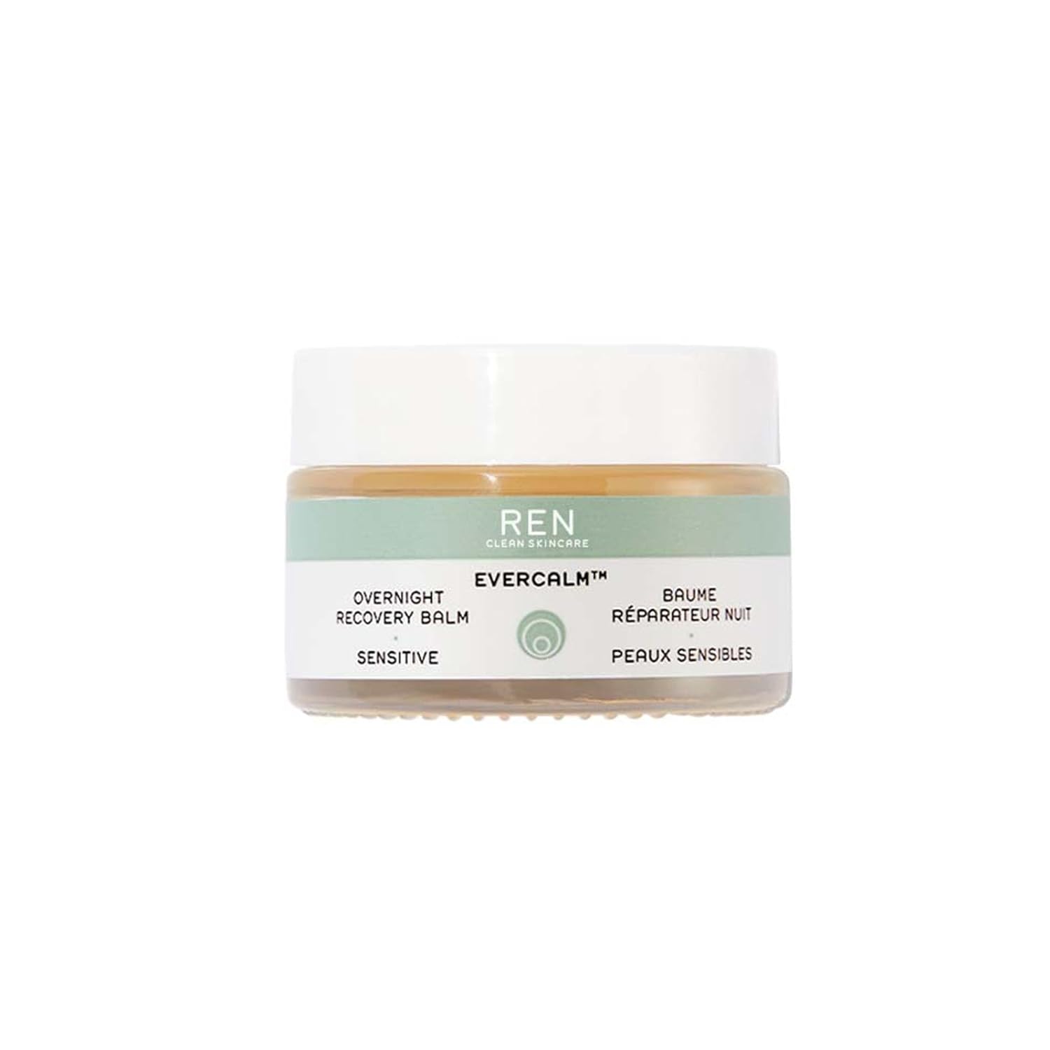 REN Clean Skincare - Evercalm™ Overnight Recovery Balm - Skin Barrier Repairing In-Sleep Face Balm for Dry, Damaged & Sensitive Skin, Cruelty-Free
