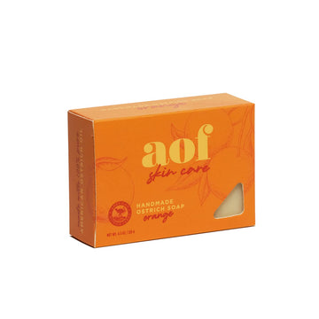 American Ostrich Farms Artisan Oil Soaps Ultra-Moisturizing, All-Purpose Soap - Orange