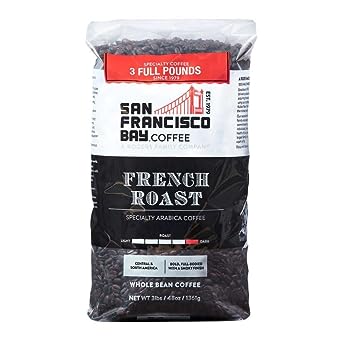 San Francisco Bay French Roast Gourmet Dark Roast 100% Arabica Coffee, Kosher