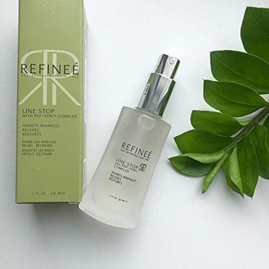 Refinee Skin Care Fine Line Stop, Wrinkle Anti-aging Treatment 1  Face Serum