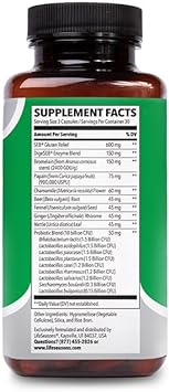 LifeSeasons - Digestivi-T - Digestive Enzymes & Probiotic Supplement -