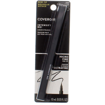 CoverGirl Intensify Me Intense Black 300 Liquid Eyeliner -- 2 per case