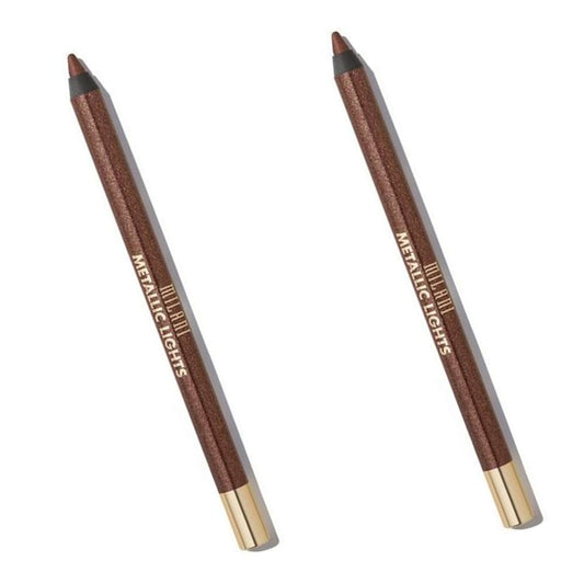 Pack of 2 Milani Metallic Lights Foil Eyeliner Pencil, Brown Burst 05