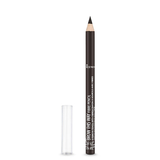 Rimmel Brow This Way Fibre Pencil, Dark Brown, 0.05