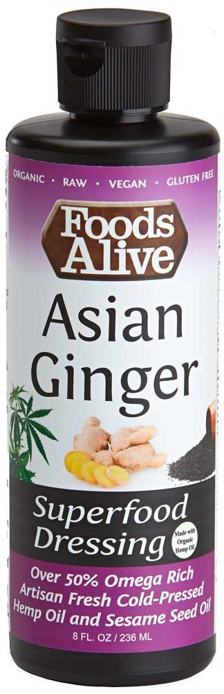 Foods Alive | Sesame Ginger Salad Dressing | 8 Oz8 Ounces