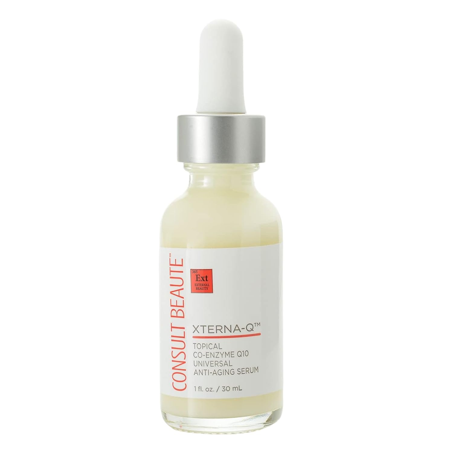 Consult Beaute Xterna-Q Topical Co-Enzyme Q10 Universal Anti-Aging Serum 1 . – 1 Count (Pack of 1) - CoQ10 Peptides - Antioxidant