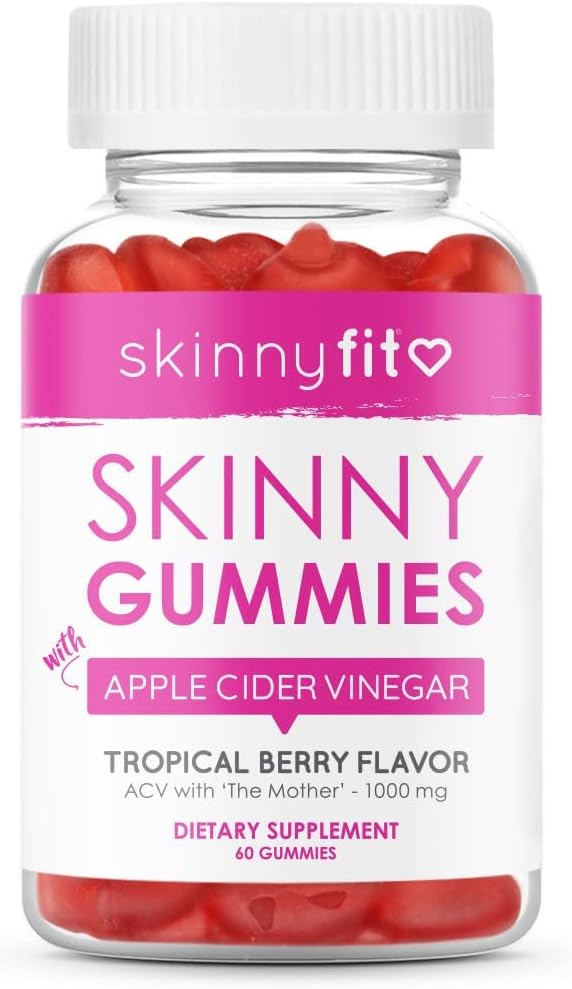 SkinnyFit Skinny Gummies Apple Cider Vinegar Gummies w/ The Mother, He