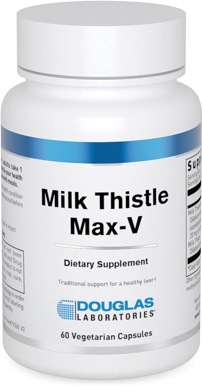 Douglas Laboratories Milk Thistle Max-V | Standardized Herbal Extract