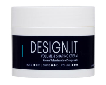 SUDZZfx DESIGN.IT Volume & Shaping Crème - Hair Smoothing & Styling Cream - Frizz Control Cream - Hair Styling Cream Men & Women - Hair Thickening Cream for Hair Care - 3.4