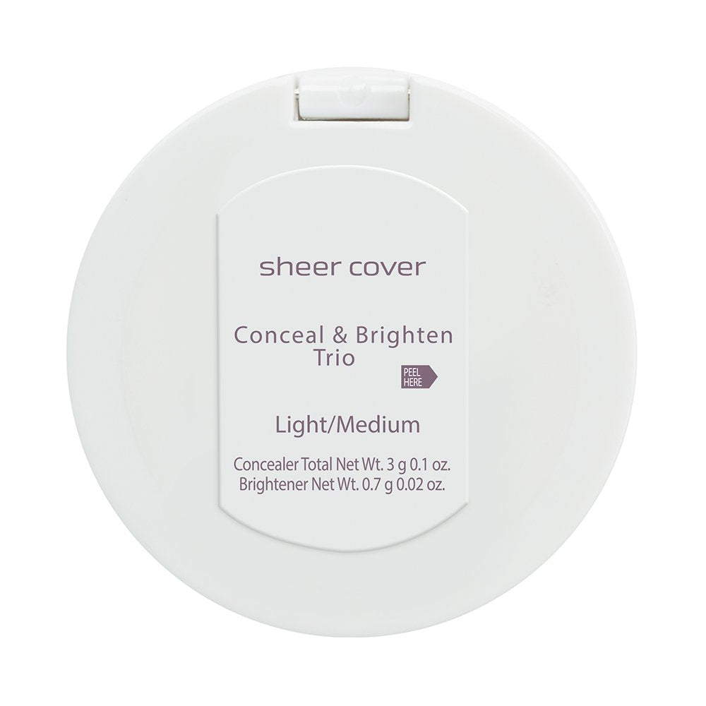Sheer Cover Studio – Conceal and Brighten Highlight Trio – T