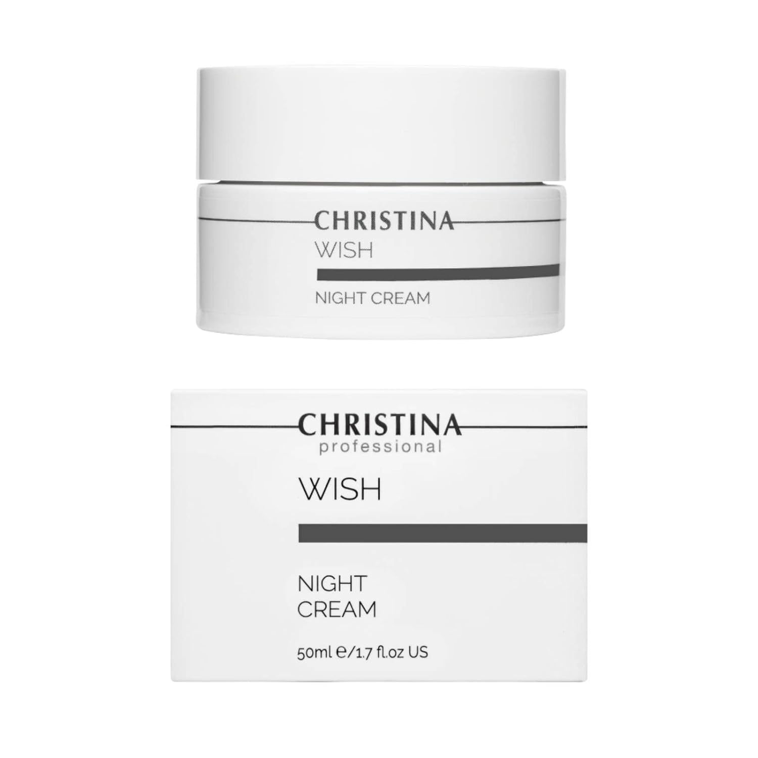 Esupli.com -CHRISTINA- Wish - Night Cream For Normal And Dry Skin 50ml
