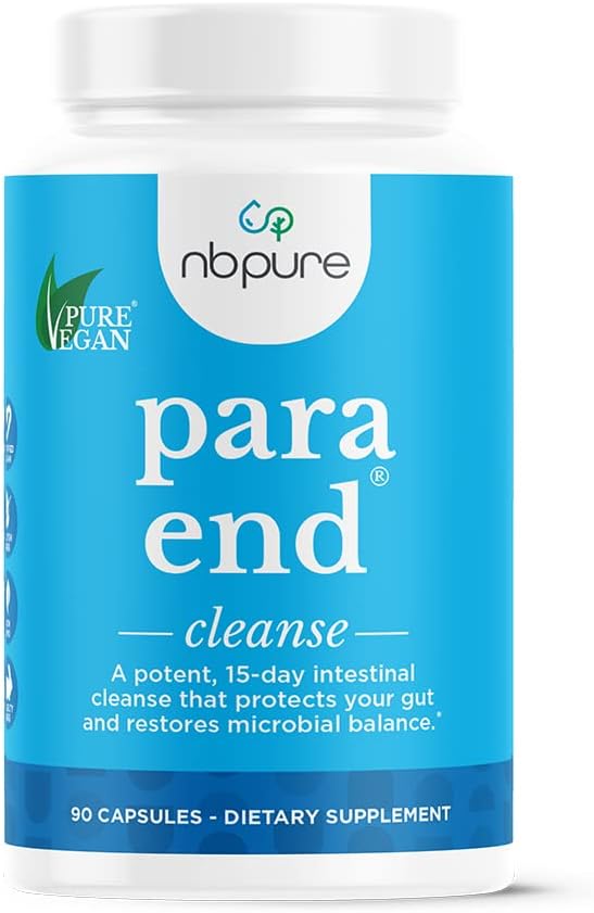 nbpure ParaEnd 15 Day Cleanse, Vegan, 90 Capsules