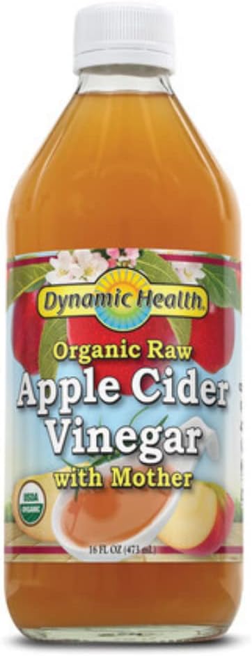 Dynamic Health Organic Apple Cider Vinegar With Mother, 16 oz Liquid