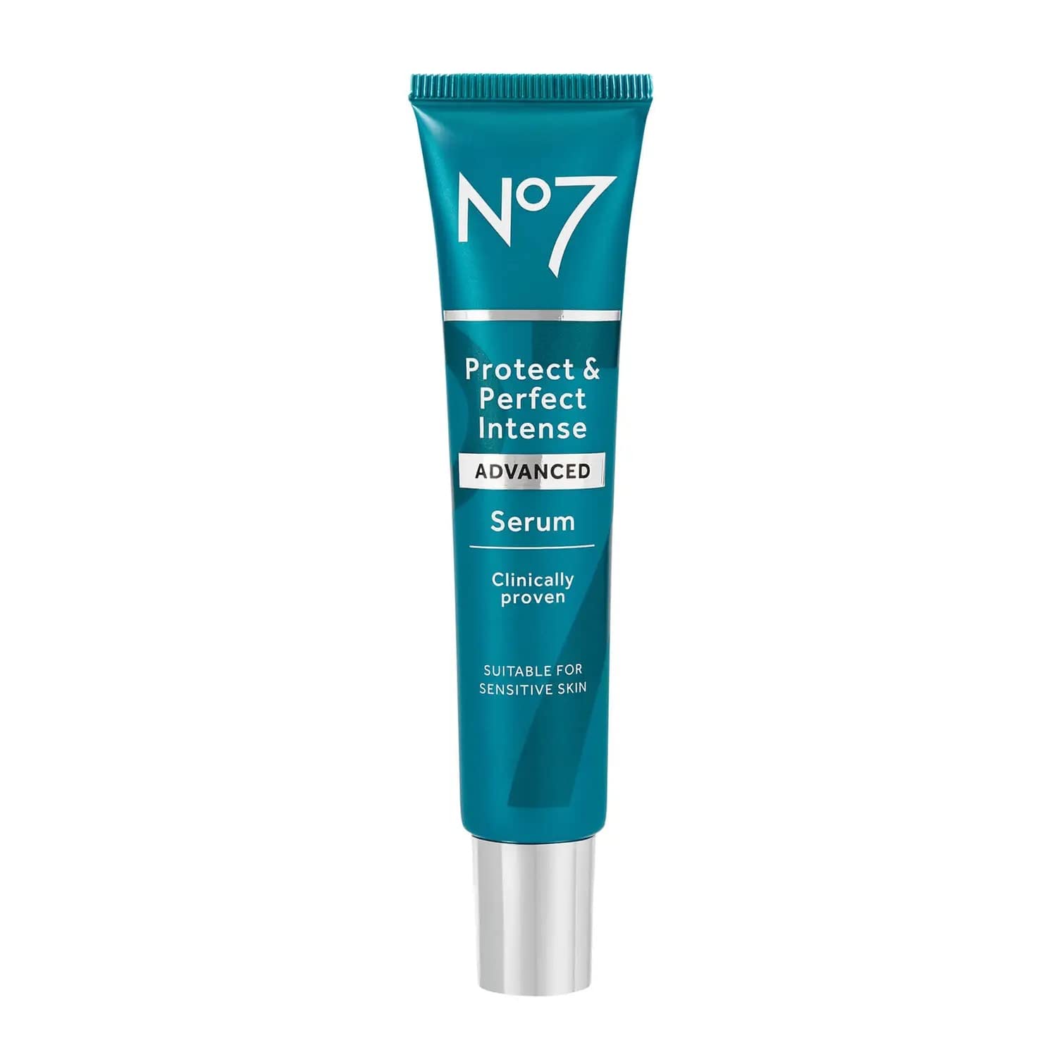 No7 Protect & Perfect Intense Advanced Serum - Rice Protein & Alfalfa Complex for Fine Lines and Wrinkles - Anti Aging Facial Serum with Matrix 3000+ Technology (30 )