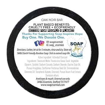 Esupli.com  SWAG Essentials - Oak Noir Charcoal Soap For Fac