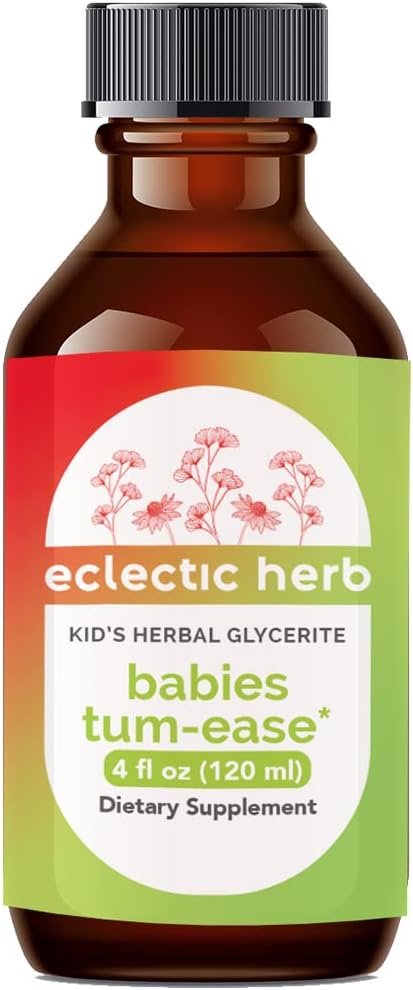 Eclectic Herb Babies Tum-Ease | Wildcrafted, Non-Gmo, Kid Fr