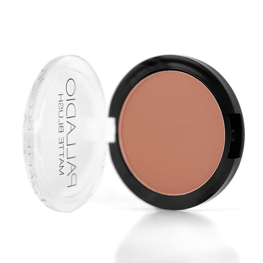 Palladio Matte Blush, Brushes onto Cheeks Smoothly, Soft Matte Look and Even Finish, awless Velvety Coverage, Effortless Blending Makeup, atters the Face, Convenient Compact, Chic