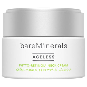 bareMinerals Ageless Phyto-Retinol Neck Cream with Plant-based Retinol Alternative + Hyaluronic Acid, Anti Wrinkle + Anti Aging Neck Cream, Vegan