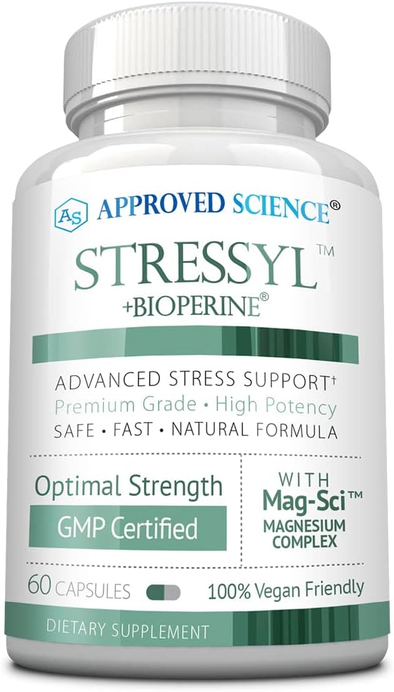 Approved Science Stressyl - Calming Supplement - Support Nervous And