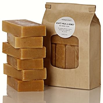 Simplici Goats Milk & Honey bar soap Value Bag (6 Bars)