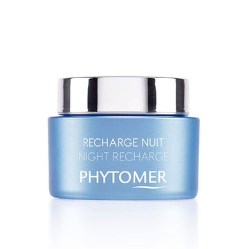 Phytomer Night Recharge Hydrating Night Cream | Youth Enhancing, Anti-Aging Face Moisturizer | Ultra-Soothing Protective Overnight Cream | Reduce Wrinkles and Fine Lines | 50