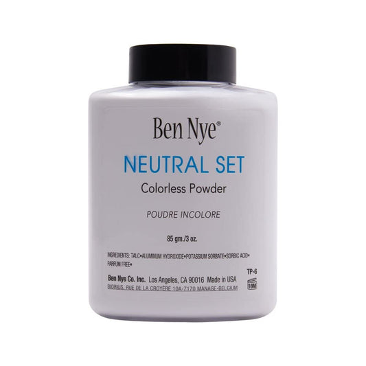 Ben Nye Classic Translucent Face Powder 3 Oz Neutral Set Fac