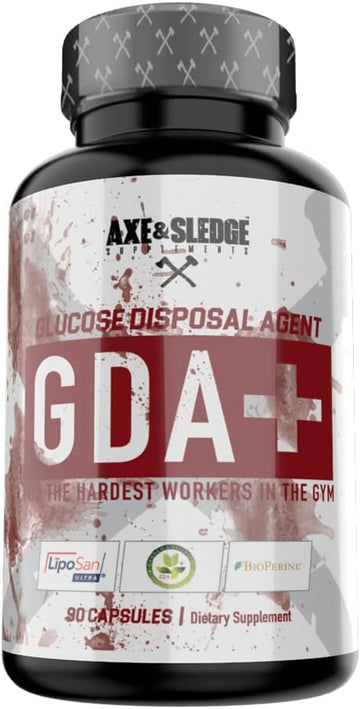 Axe & Sledge Supplements Gda+, Glucose Disposal Agent, Nutrient Partit