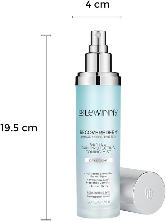 Recoverederm Gentle Skin-Protecting Toning Mist, 120 milliliters