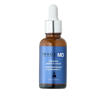 IMAGE Skincare IMAGE MD Restoring Power-C Serum, 20% Vitamin C and Ferulic Acid Facial Serum to Reduce Pigmentation, Firm and Brighten Skin, 1