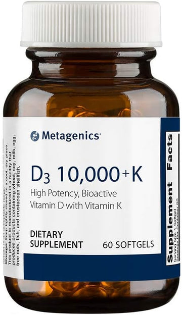 "Metagenics Vitamin D3 10,000 IU with K2"