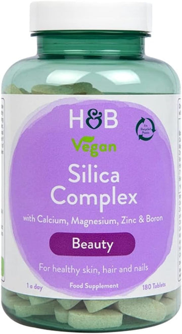 Holland & Barrett Vegan Silica Complex - with Calcium, Magnesium & Zin