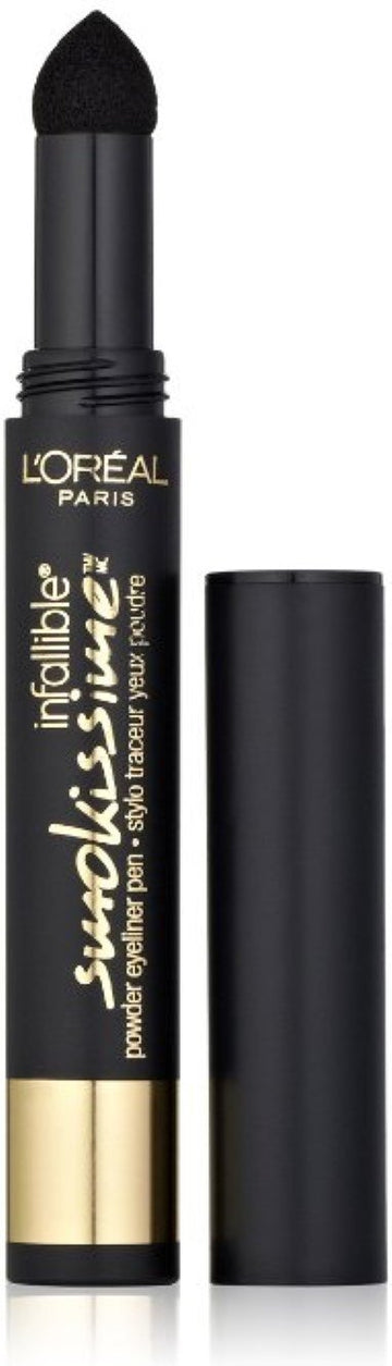 L'Oreal Paris Infallible Smokissime Powder Eyeliner, 701 Black Smoke (Pack of 2)