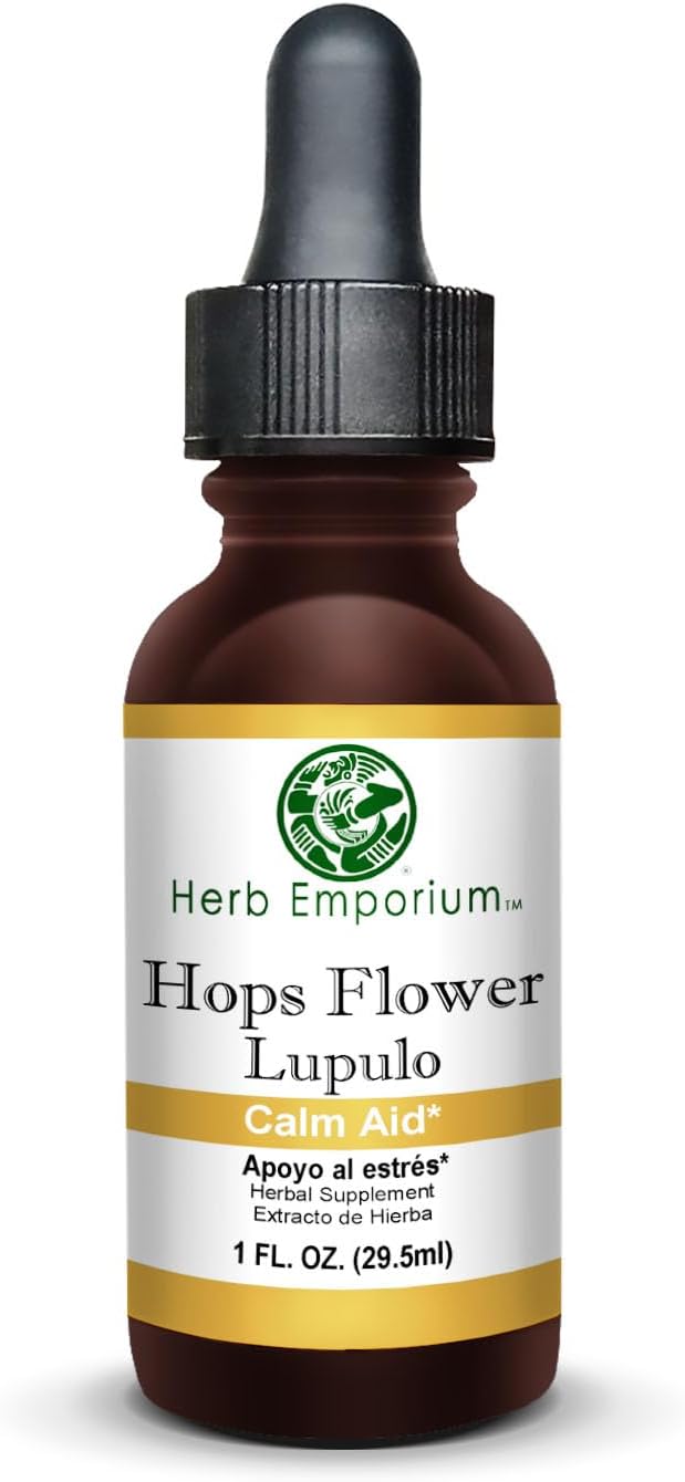 Herb Emporium Hops (Lupulo) Flower Extract, 1 Fl oz (29.5 ml