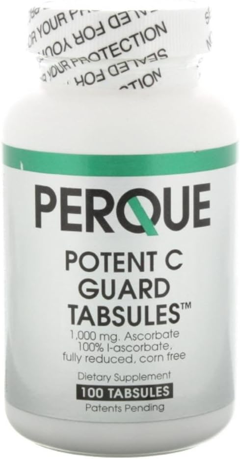 Perque Potent C Guard 1000 mg, 100 Count