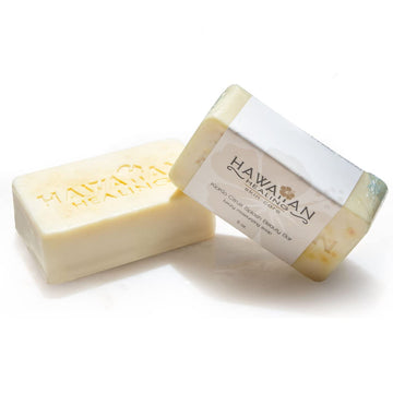 Hawaiian Healing Skin Care - Hand-Crafted & Moisturizing Kiokio Citrus Splash Beauty Bar Soap