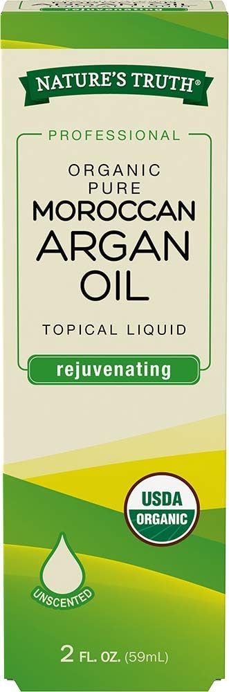 Nature's Truth Organic Rejuvinating Moroccan Argan Oil Serum, 2 uid