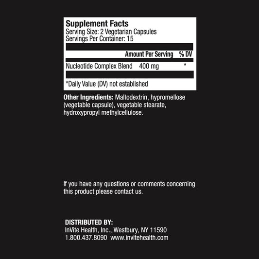 Invite Health Nucleotide Complex - Supports Immune Health And Energy -