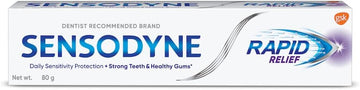 Sensodyne Sensitive Toothpaste Rapid Relief - 80 gm Pack of 2