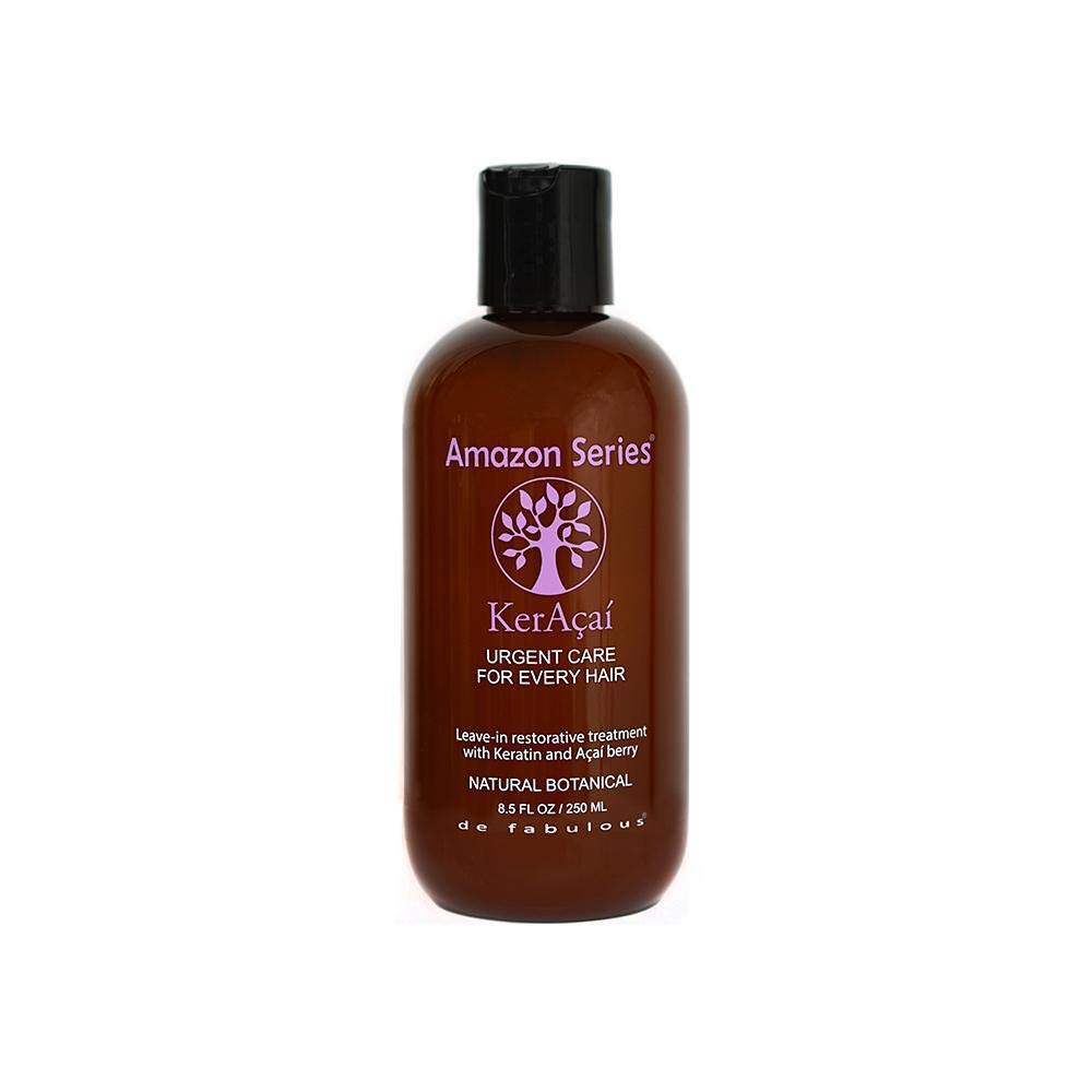 Amazon Series Keracai Restorative Leave-In Treatment, 8.5