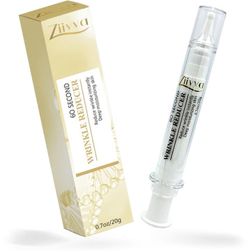 Ziivva 60 Second Wrinkle Reducer, Retinol Correxion Deep Wrinkle Facial Filler with Hyaluronic Acid, Skin Care Treatment for Fine Lines, Dark Spots, Post-Acne Scars