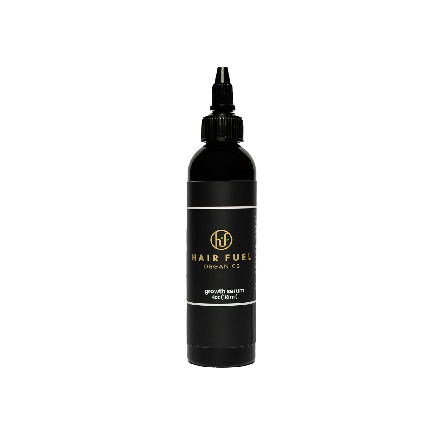 Hair Fuel Organics Growth Serum 4oz Formula with Jamaican Castor Jojoba Ginseng Oil To Promote and Grow Healthy Strong H