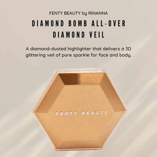 Fenty Beauty by Rihanna Diamond Bomb All-Over Diamond Veil Cognac Candy