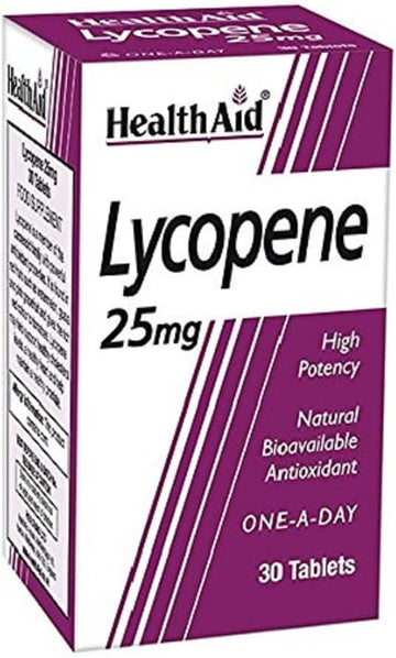 HealthAid Lycopene 25mg - 30 Tablets

22.68 Grams