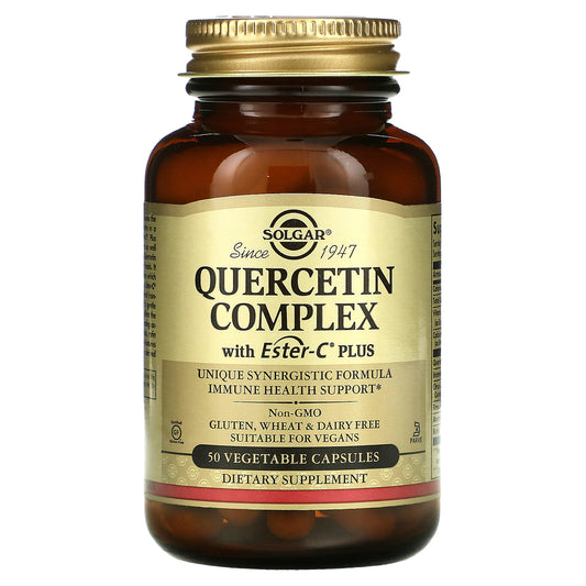 Solgar, Quercetin Complex with Ester-C Plus Vegetable Capsules