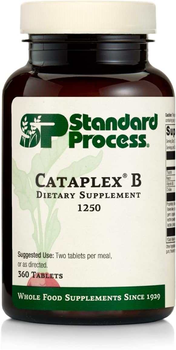 Standard Process Cataplex B - Whole Food Formula With Niacin, Vitamin