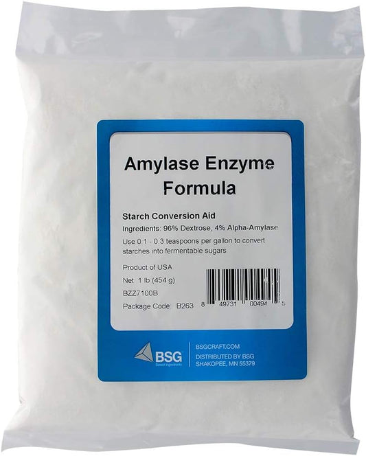  Amylase Enzyme Formula 1 lb : Health & Household