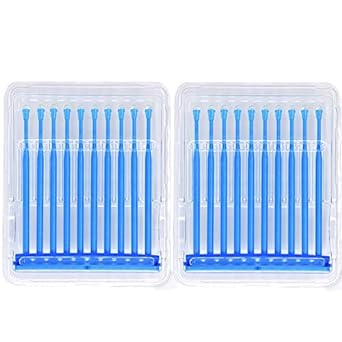 Tazrigo 20Pcs Dental Adhesive Tip Applicator Tooth Crown Porcelain Veneer Disposable Health Care